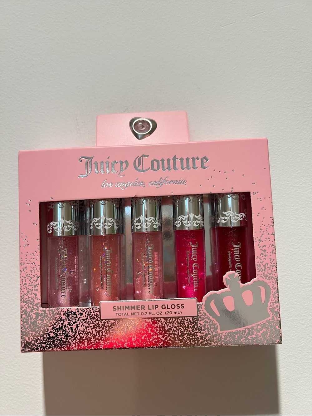 NWT Juicy Couture shimmer lip gloss set with 5 shades - Picture 9 of 9